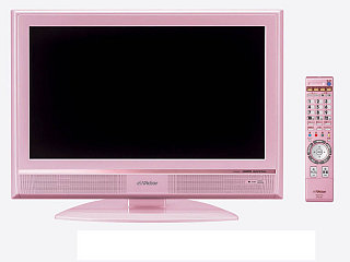 Pink JVC-Victor LCD TV Just Released In Japan